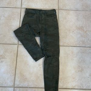 Camo american eagle jeans